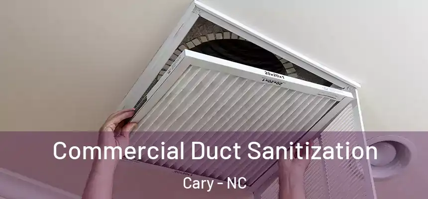 Commercial Duct Sanitization Cary - NC