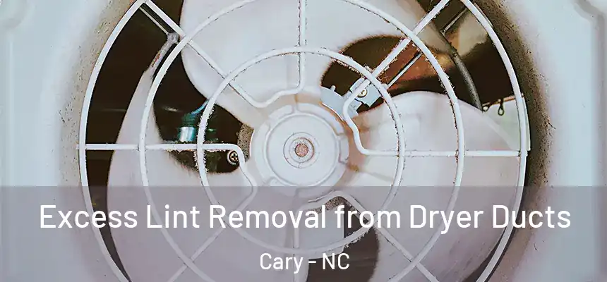 Excess Lint Removal from Dryer Ducts Cary - NC